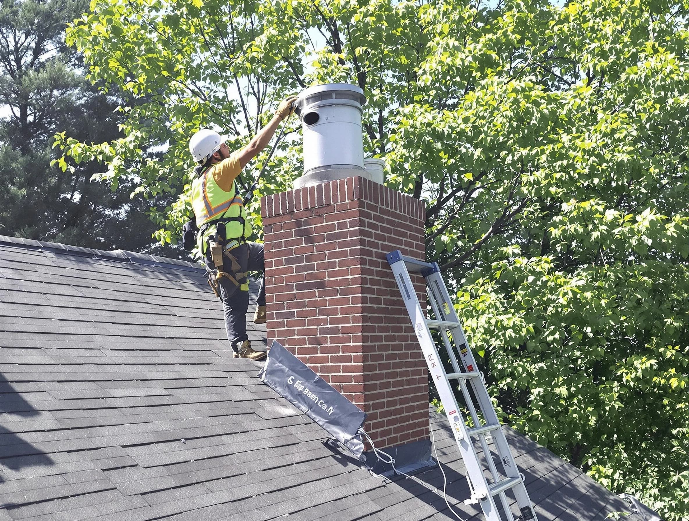 Chimney liner inspection by Glendale Chimney Sweep in Glendale, AZ