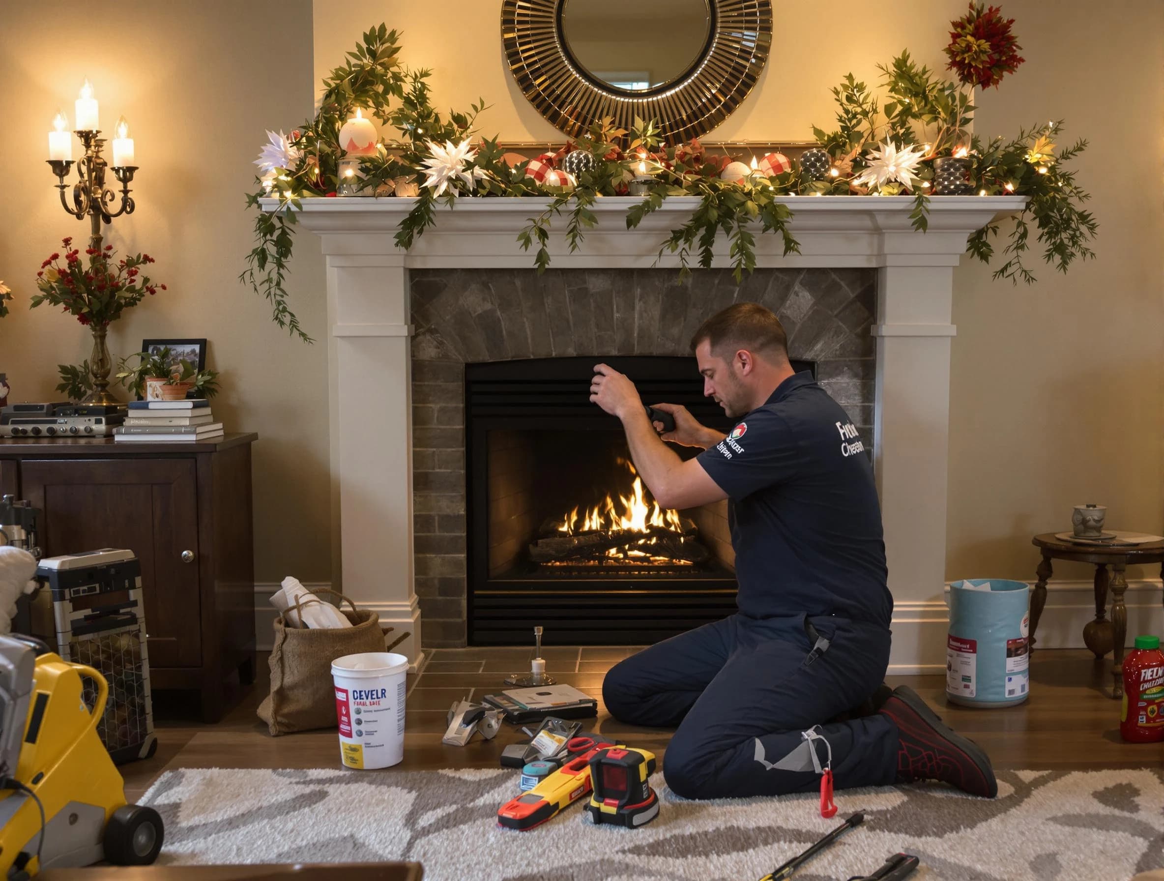 Glendale Chimney Sweep offering fireplace maintenance services in Glendale, AZ