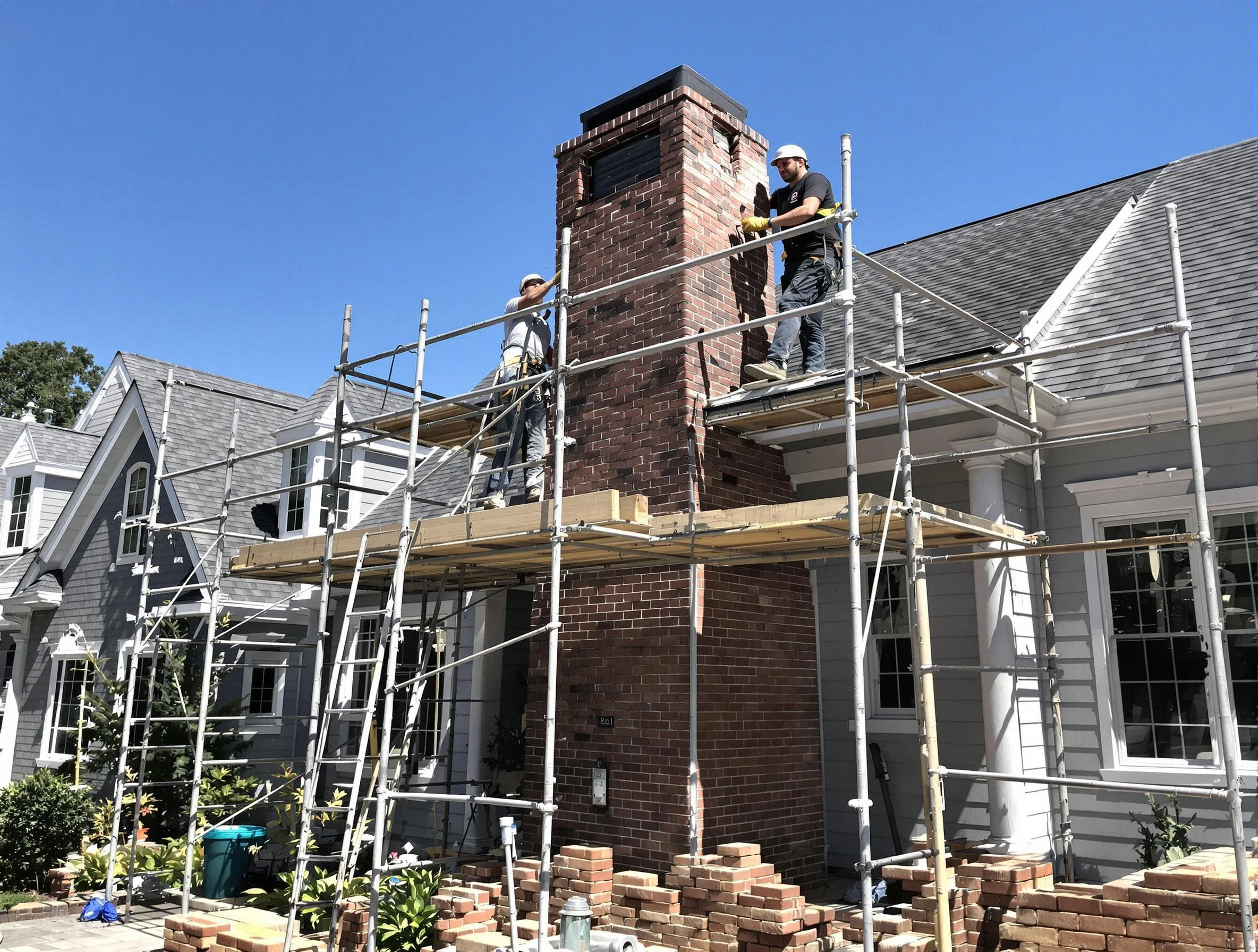 Chimney Rebuilding in Glendale