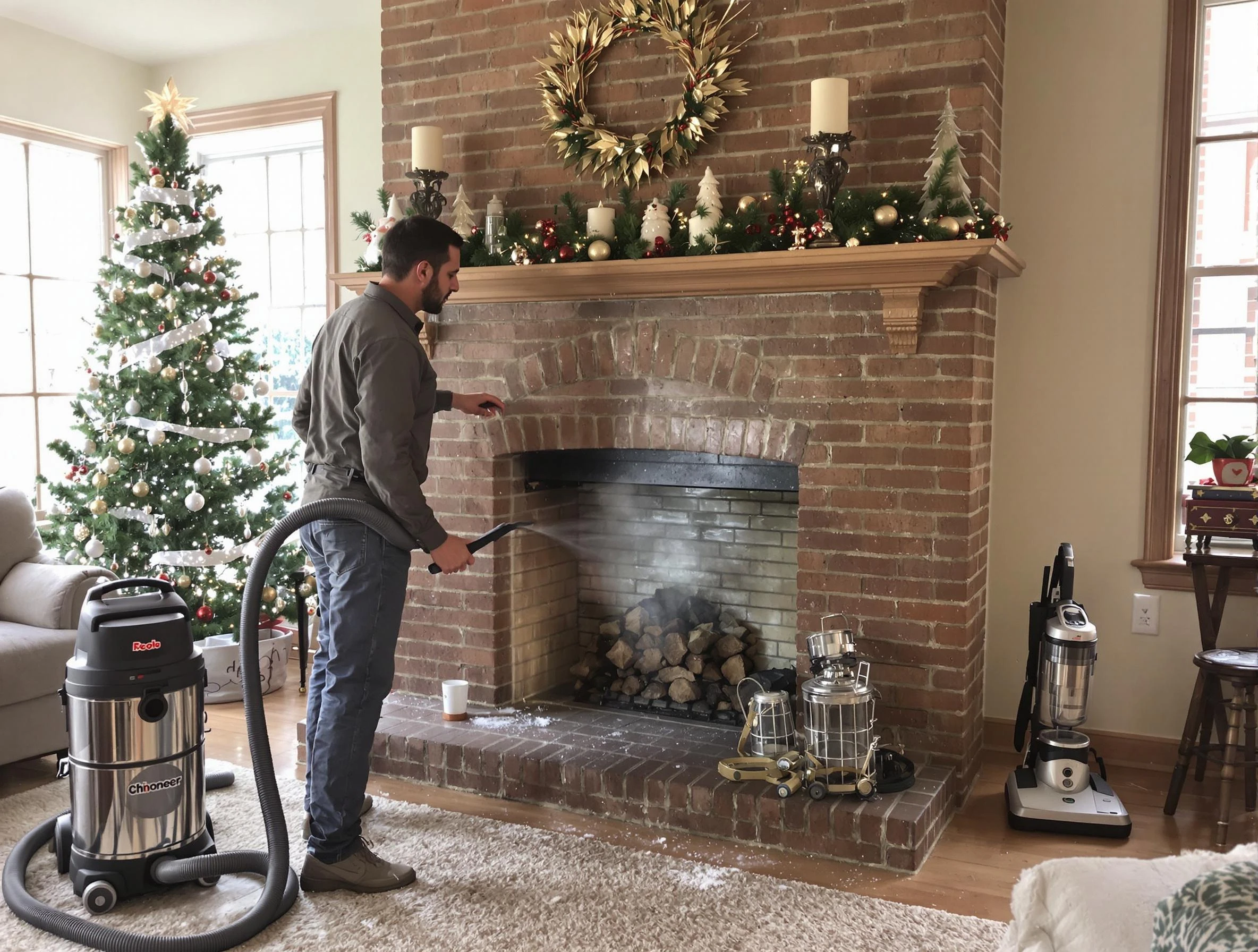 Fireplace Cleaning in Glendale