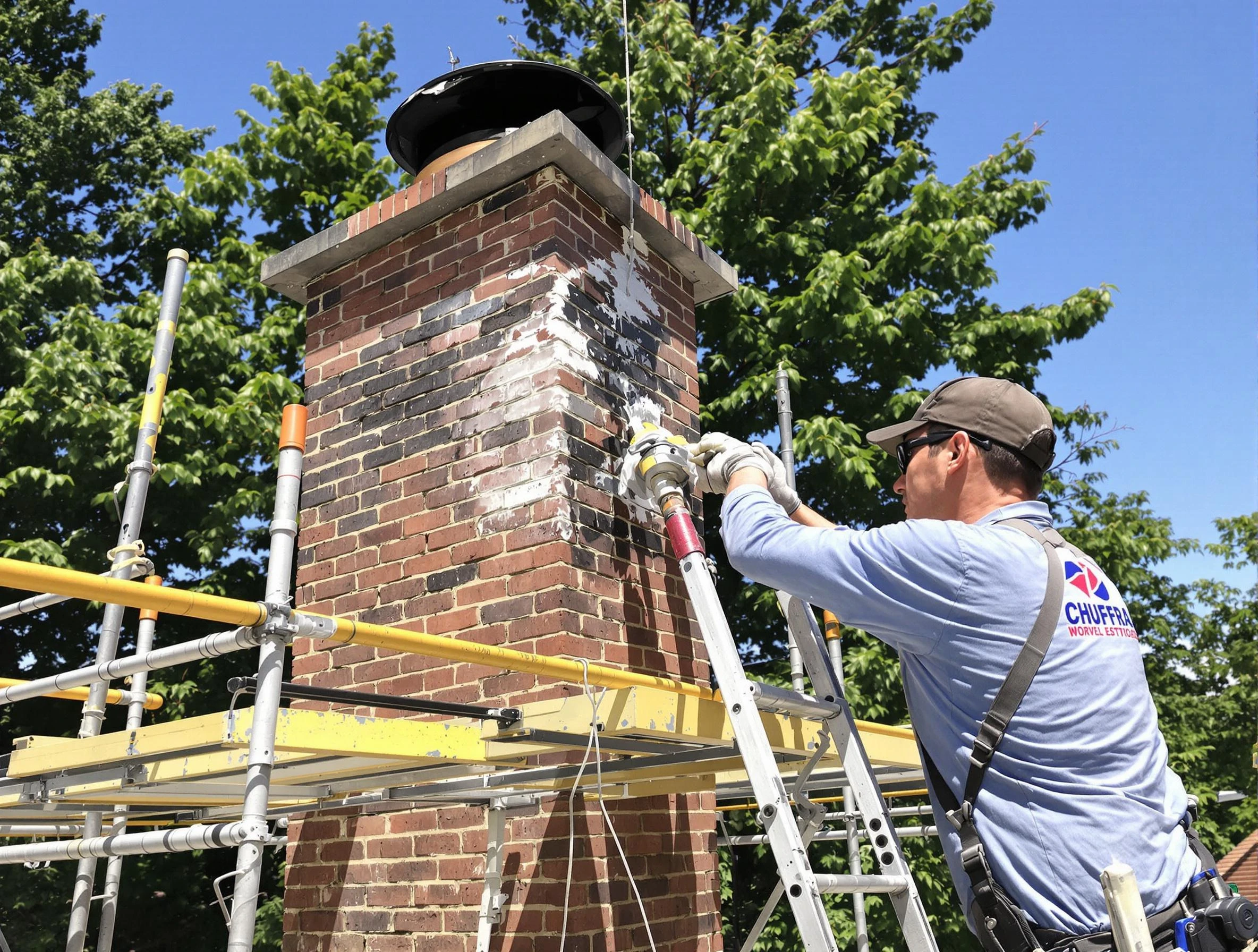 Structural chimney repair by Glendale Chimney Sweep in Glendale, AZ